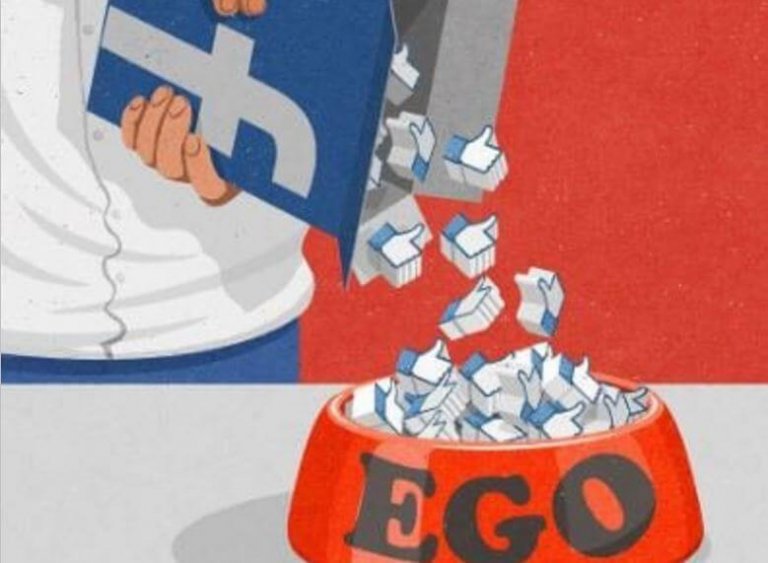 Facebook voedt het ego