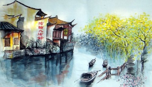 Een oud Zenverhaal over het oversteken van de rivier