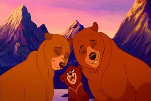 Screenshot uit Brother Bear
