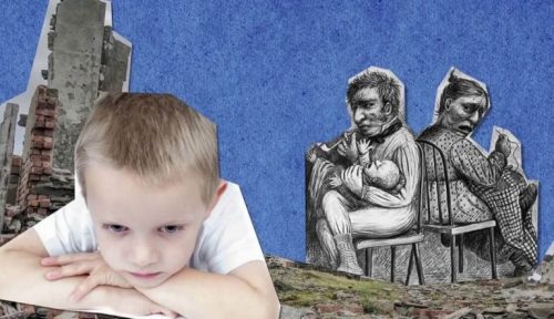 Kind dat over ouders nadenkt