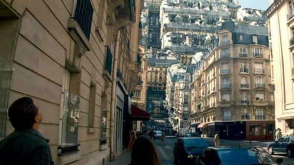 Droomstad uit de film Inception