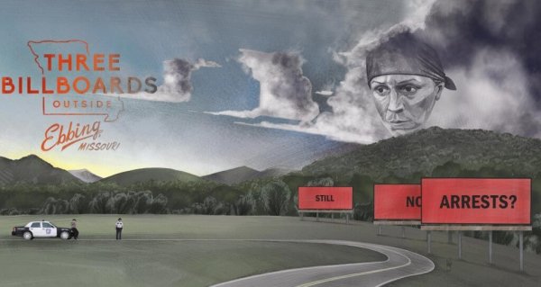 Poster van hree Billboards Outside Ebbing