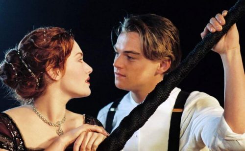 Screenshot uit de film titanic