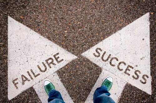 Mislukking of succes