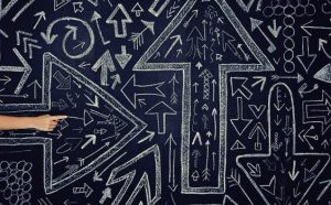 Pijlen in alle richtingen