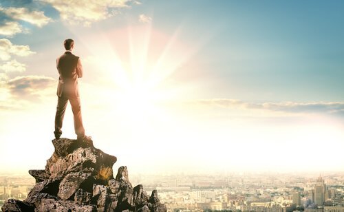 Man heeft de top bereikt