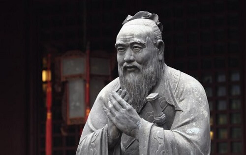 Confucius en de drie wijze aapjes