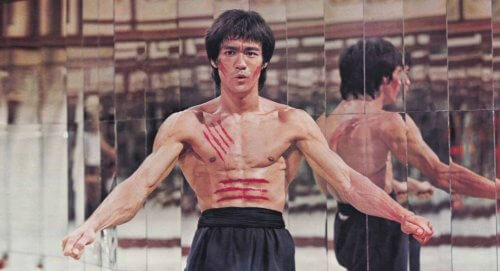 Bruce Lee in een film