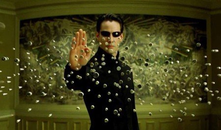 Neo in The Matrix