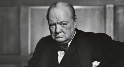 Foto van Winston Churchill
