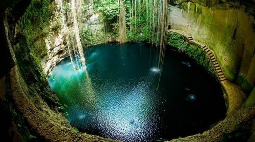 Cenote in Yucatan