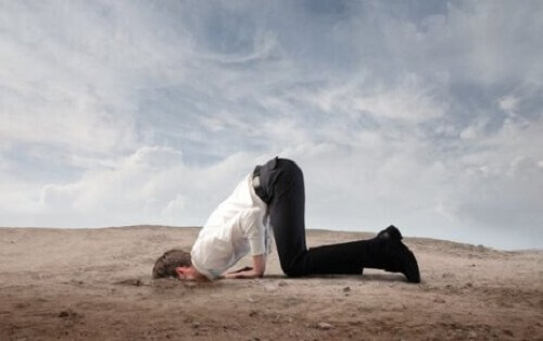 De struisvogel en passiviteit