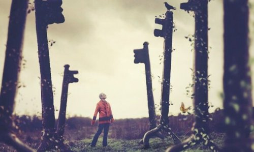 Op een dwangmatige manier blijven zoeken