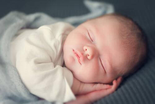 Baby slaapt