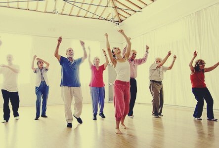 dansen op je oude dag groepsdansen