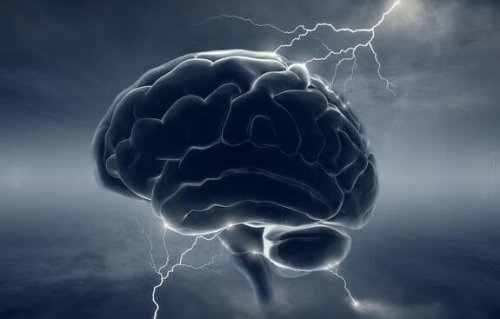 Hersenen worden geraakt door bliksem