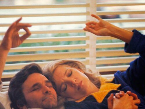 Mabel en Nick in de film A Woman Under the Influence