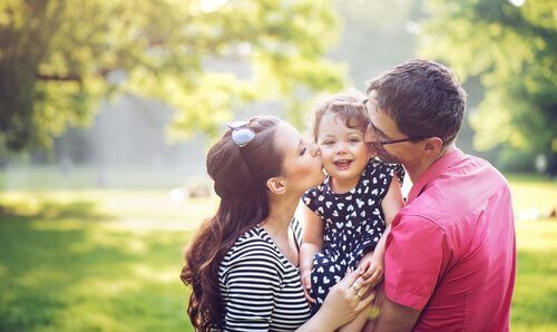 Ouders met hun kind