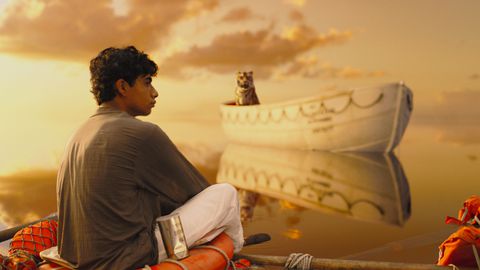 Scene uit de film life of pi