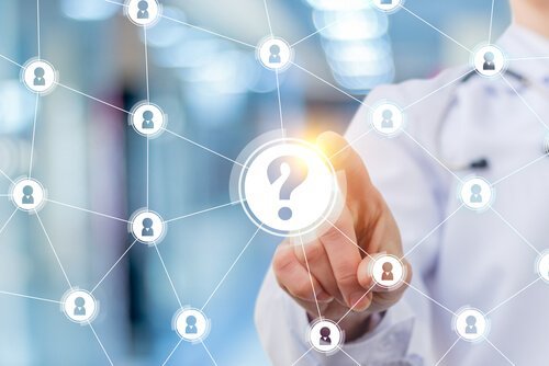 Man maakt verbindingen tussen mensen