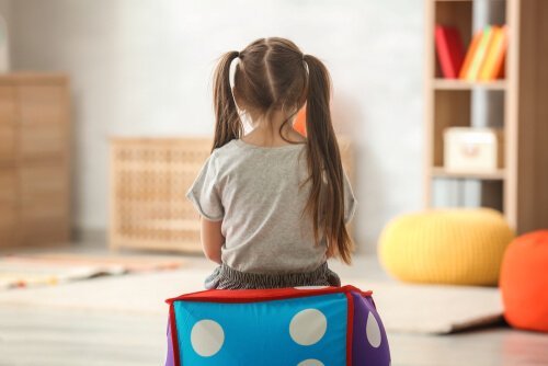 Meisje met autisme