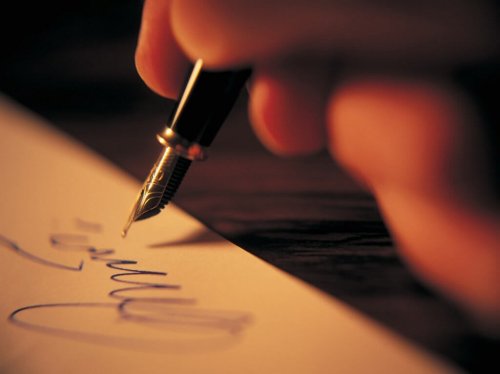 Schrijven is een van de vormen van kunsstherapie