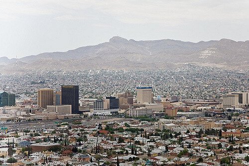 De stad Ciudad Juarez