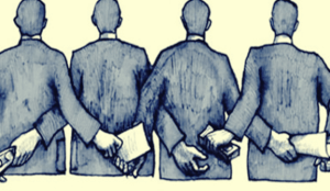 Corruptie begint bij anonieme mensen