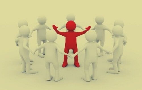 De leider van groepen en teams