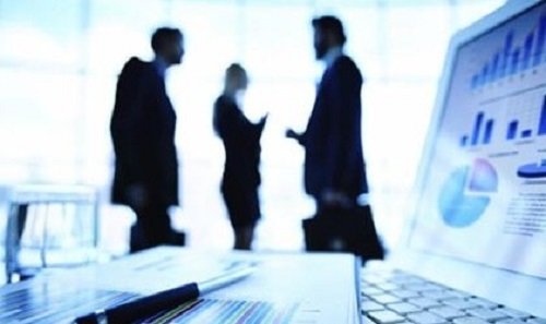 Mensen die in overleg zijn