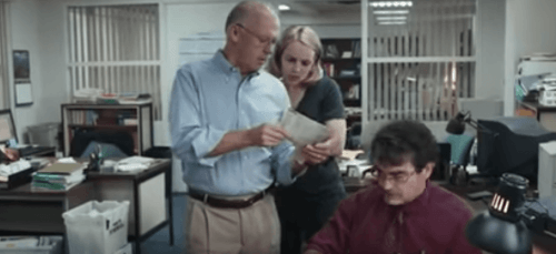 Journalisten aan het werk