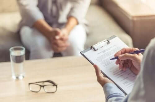 Een gedragstherapie-sessie