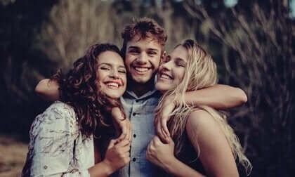 Vrienden hebben plezier