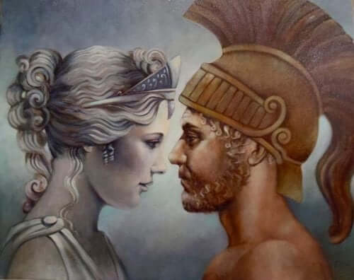 De mythe van Aphrodite en Ares