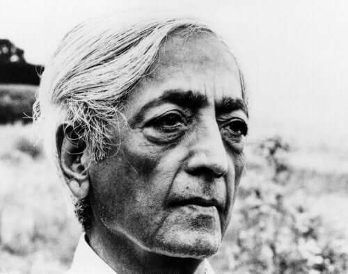 Jiddu Krishnamurti op oudere leeftijd