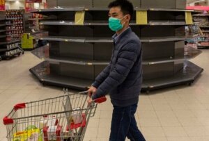 Paniekaankopen vanwege het coronavirus