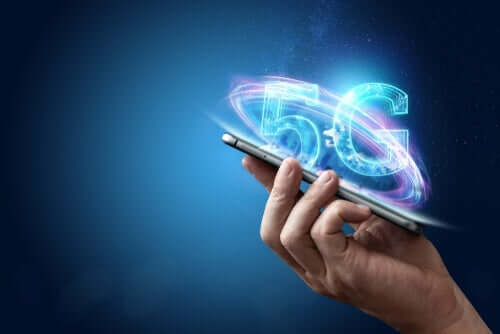 G5-netwerk op een telefoon