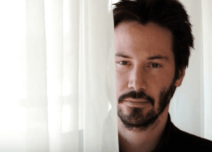 Keanu Reeves, een ander soort beroemdheid