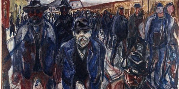 De arbeiders van Munch