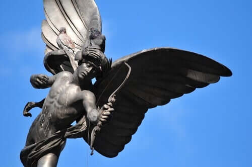 Beeld van Eros