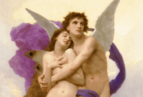 De mythe van Eros en Psyche