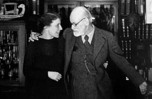 Anna en Sigmund Freud