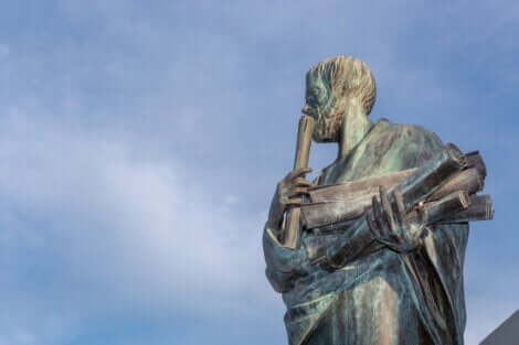 De eerste filosofen waren Pythagoras, Plato en Aristoteles