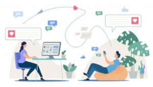 Het ervaren van een online vriendschap