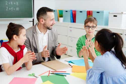 Actieve participatie in plaats van luisteren naar alleen de leraar