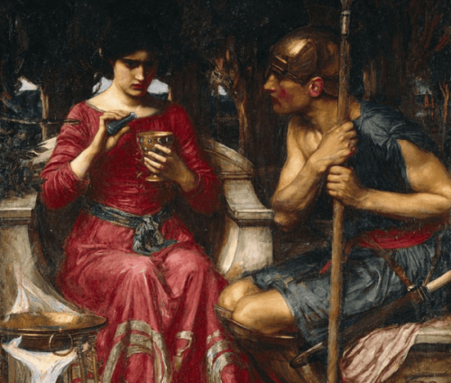 De mythe van Medea, een verliefde tovenares