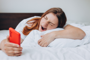 Een sociale jetlag: chaotische slaap- en waakpatronen