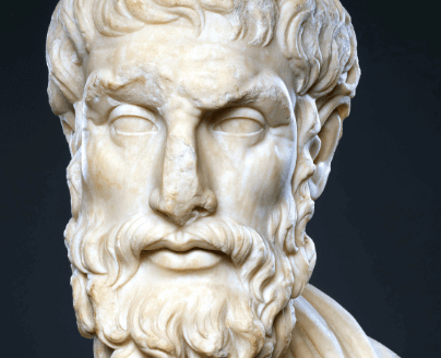 De Griekse filosoof Epicurus en zijn streven naar geluk