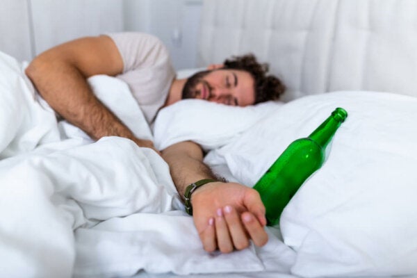 Alcohol drinken voor het slapengaan