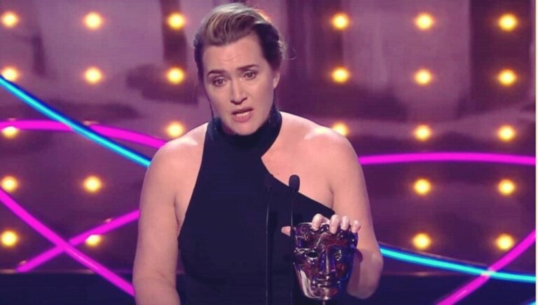 Kate Winslet en haar toespraak tegen sociale media bij de BAFTA's
